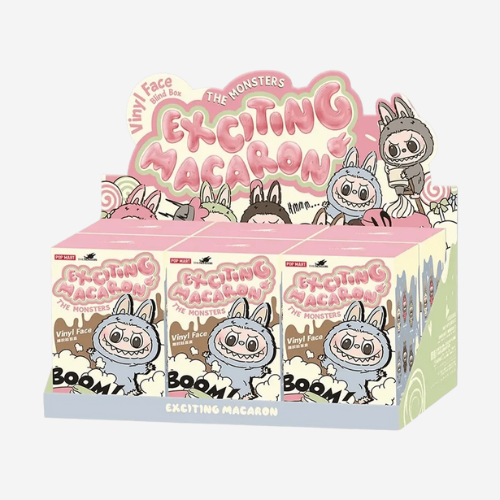 Labubu - The Monsters "Exciting Macaron" (6 stk Blind Boxes)