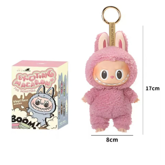 Pop Mart Labubu The Monsters – “Exciting Macaron” (Lyserød)